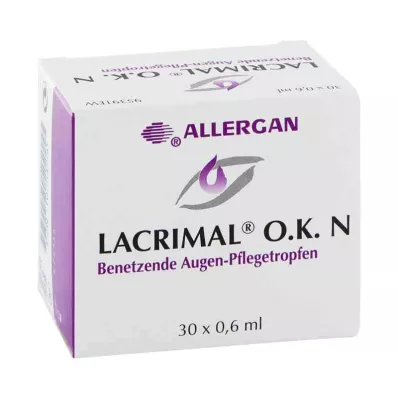 Lakrimal OK N göz damlası (30x0,6 ml) Lakrimal OK N göz damlası (30x0,6 ml)