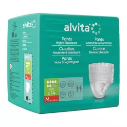 ALVITA İnkontinans Pantolonu süper orta boy, 14 adet