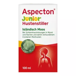 ASPECTON Junior öksürük kesici İzlanda yosunu suyu, 100 ml