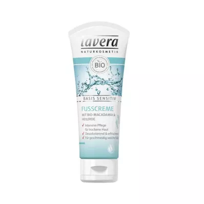 LAVERA basis sensitiv ayak kremi, 75 ml