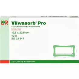 VLIWASORB Pro superabsorb.comp.sterile 12,5x22,5 cm, 10 adet