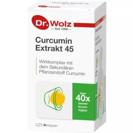 CURCUMIN EXTRAKT 45 Dr.Wolz Kapsül, 90 Kapsül