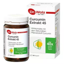 CURCUMIN EXTRAKT 45 Dr.Wolz Kapsül, 90 Kapsül