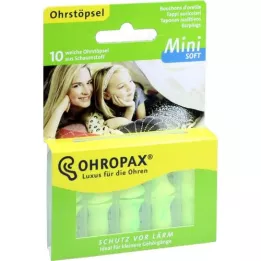 OHROPAX mini yumuşak köpük tıpa, 10 adet