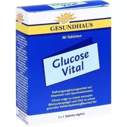 GESUNDHAUS Glucose Vital Tablet, 90 Kapsül