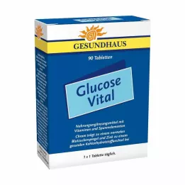 GESUNDHAUS Glucose Vital Tablet, 90 Kapsül
