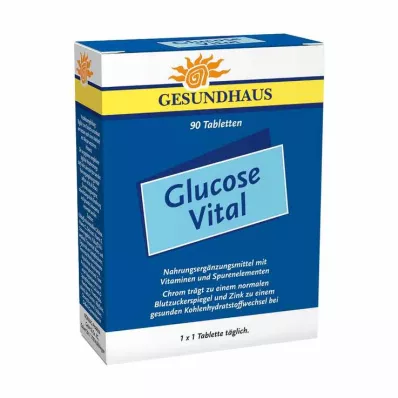 GESUNDHAUS Glucose Vital Tablet, 90 Kapsül