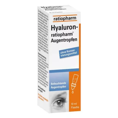 HYALURON-RATIOPHARM Göz damlası, 10 ml