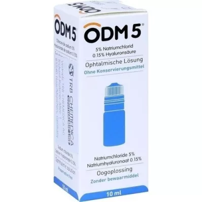 ODM 5 göz damlası, 1X10 ml