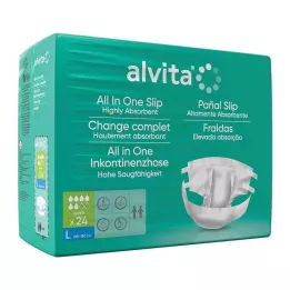 ALVITA Hepsi bir arada inkontinans pantolonu süper büyük gün, 24 adet