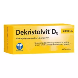 DEKRISTOLVIT D3 2.000 I.U. Tablet, 90 adet