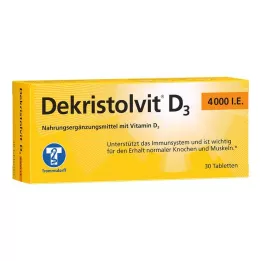 DEKRISTOLVIT D3 4.000 I.U. Tablet, 30 adet