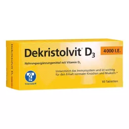 DEKRISTOLVIT D3 4.000 I.U. Tablet, 60 adet
