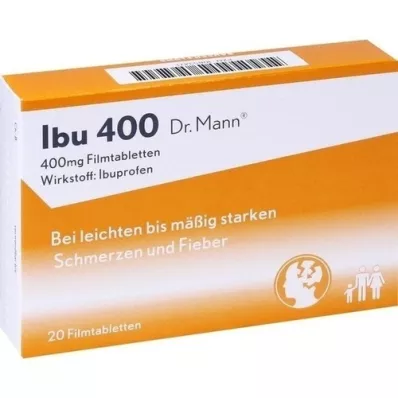 IBU 400 Dr.Mann film kaplı tablet, 20 adet