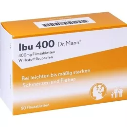 IBU 400 Dr.Mann film kaplı tablet, 50 adet