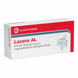 LAXANS AL enterik kaplı tabletler, 10 adet
