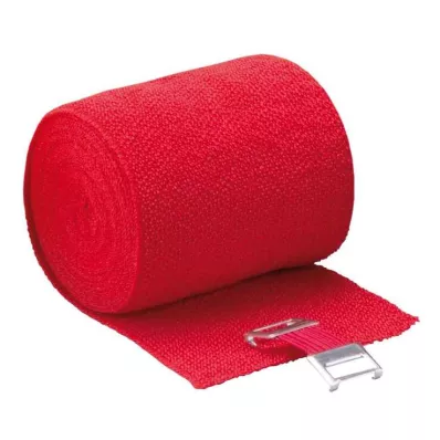 Höga Lastic Color ideal bandaj 8 cm x 5 m kırmızı çello, 1 adet Höga Lastic Color ideal bandaj 8 cm x 5 m kırmızı çello, 1 adet