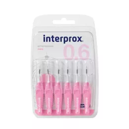 INTERPROX nano pembe diş arası fırçası blisteri, 6 adet