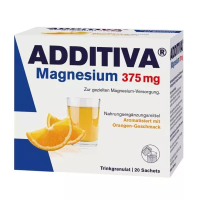 Additiva Magnezyum 375 mg Granül Portakal, 20 adet Additiva Magnezyum 375 mg Granül Portakal, 20 adet