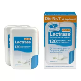 LACTRASE 6.000 FCC Tbl.in click dispenser ikili paket, 2X120 adet