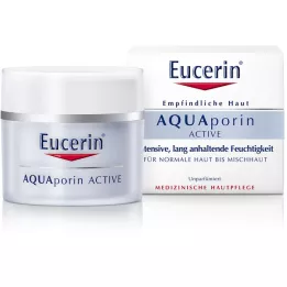 EUCERIN AQUAporin Aktif Krem normalden karma cilde kadar, 50 ml