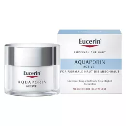 EUCERIN AQUAporin Aktif Krem normalden karma cilde kadar, 50 ml