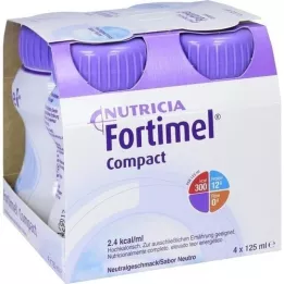 FORTIMEL Kompakt 2,4 nötr, 4X125 ml
