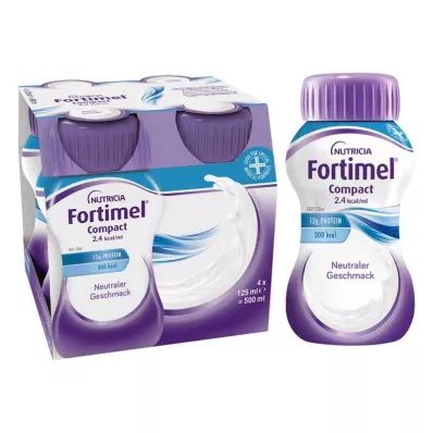 Fortimel Kompakt 2.4 Nötr (4x125 ml) Fortimel Kompakt 2.4 Nötr (4x125 ml)