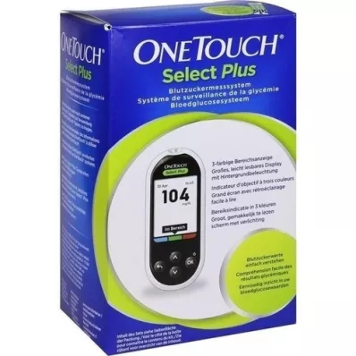 ONE TOUCH Select Plus kan şekeri izleme sistemi mg/dl, 1 adet