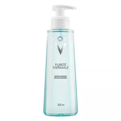 Vichy Pureté Thermale Canlandırıcı Temizleme Jeli, 200 ml Vichy Pureté Thermale Canlandırıcı Temizleme Jeli, 200 ml