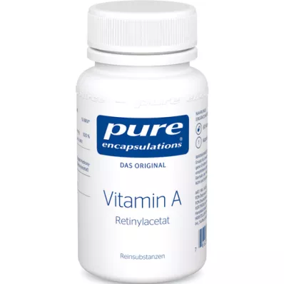 PURE ENCAPSULATIONS A vitamini retinil asetat kapsülleri, 60 adet