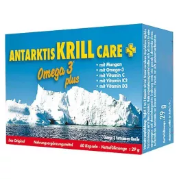 ANTARKTIS Krill Bakım Kapsülleri, 60 Kapsül
