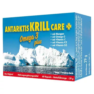 Antarktika Krill Bakım kapsülleri, 60 adet Antarktika Krill Bakım kapsülleri, 60 adet