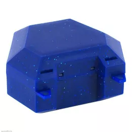ZAHNSPANGENBOX mavi kordonlu, parıltılı, 1 adet