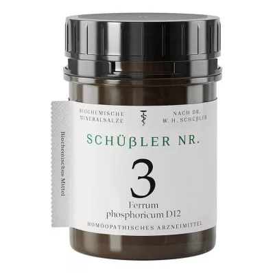 Schüssler No.3 Ferrum fosforikum D 12 tablet, 400 adet