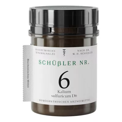 Schüssler No.6 Kalium sülfürikum D 6 tablet, 1000 adet