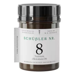 SCHÜSSLER No.8 Sodyum kloratum D 6 Tablet, 400 Kapsül