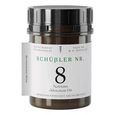 SCHÜSSLER No.8 Sodyum kloratum D 6 Tablet, 400 Kapsül