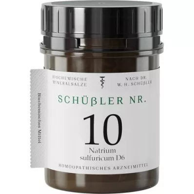 SCHÜSSLER NR.10 Natrium sulfuricum D 6 tablet, 1000 adet