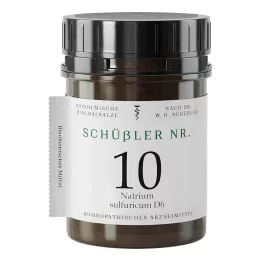 SCHÜSSLER NR.10 Natrium sulfuricum D 6 tablet, 1000 adet