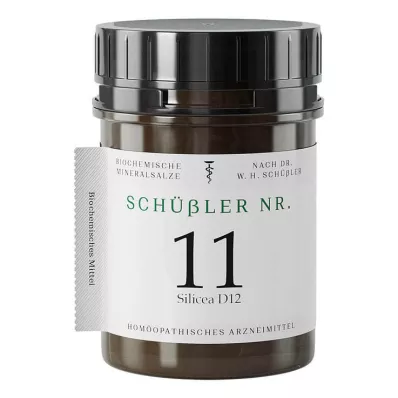SCHÜSSLER No.11 Silicea D 12 Tablet, 400 Kapsül