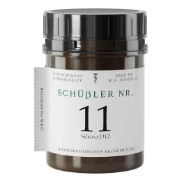 SCHÜSSLER No.11 Silicea D 12 Tablet, 1000 Kapsül