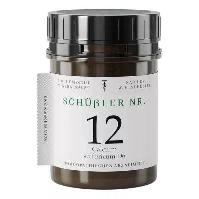 [no.12 Calcium sulphuricum D 6 Tablet, 400 Kapsül