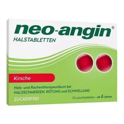 NEO-ANGIN Boğaz pastilleri kiraz