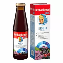 RABENHORST Rotbäckchen Vital Iron Formula Meyve Suyu, 450 ml