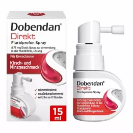 DOBENDAN Doğrudan Flurbiprofen Sprey 8.75mg/doz.ağız, 15 ml