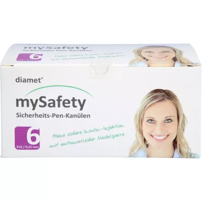 DIAMET mySafety-Pen Kan.31 G 0,25x6 mm, 100 adet