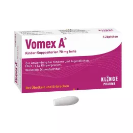 Vomex A® çocuk fitilleri 70 mg forte, 5 adet