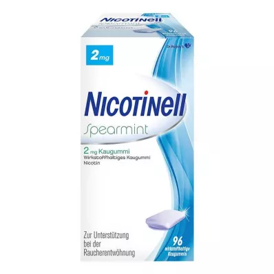NICOTINELL Nane sakızı 2 mg, 96 adet NICOTINELL Nane sakızı 2 mg, 96 adet