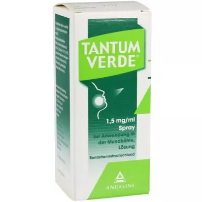 TANTUM VERDE Ağız boşluğunda kullanım için 1,5 mg/ml sprey, 30 ml